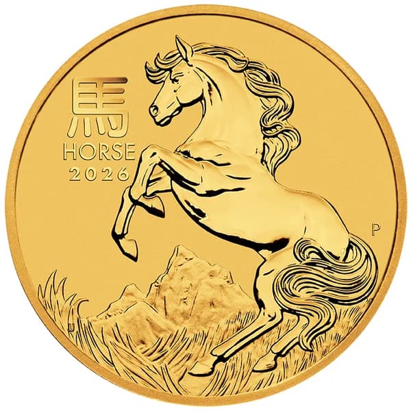 Año del Caballo — The Perth Mint Australia — imagen 1